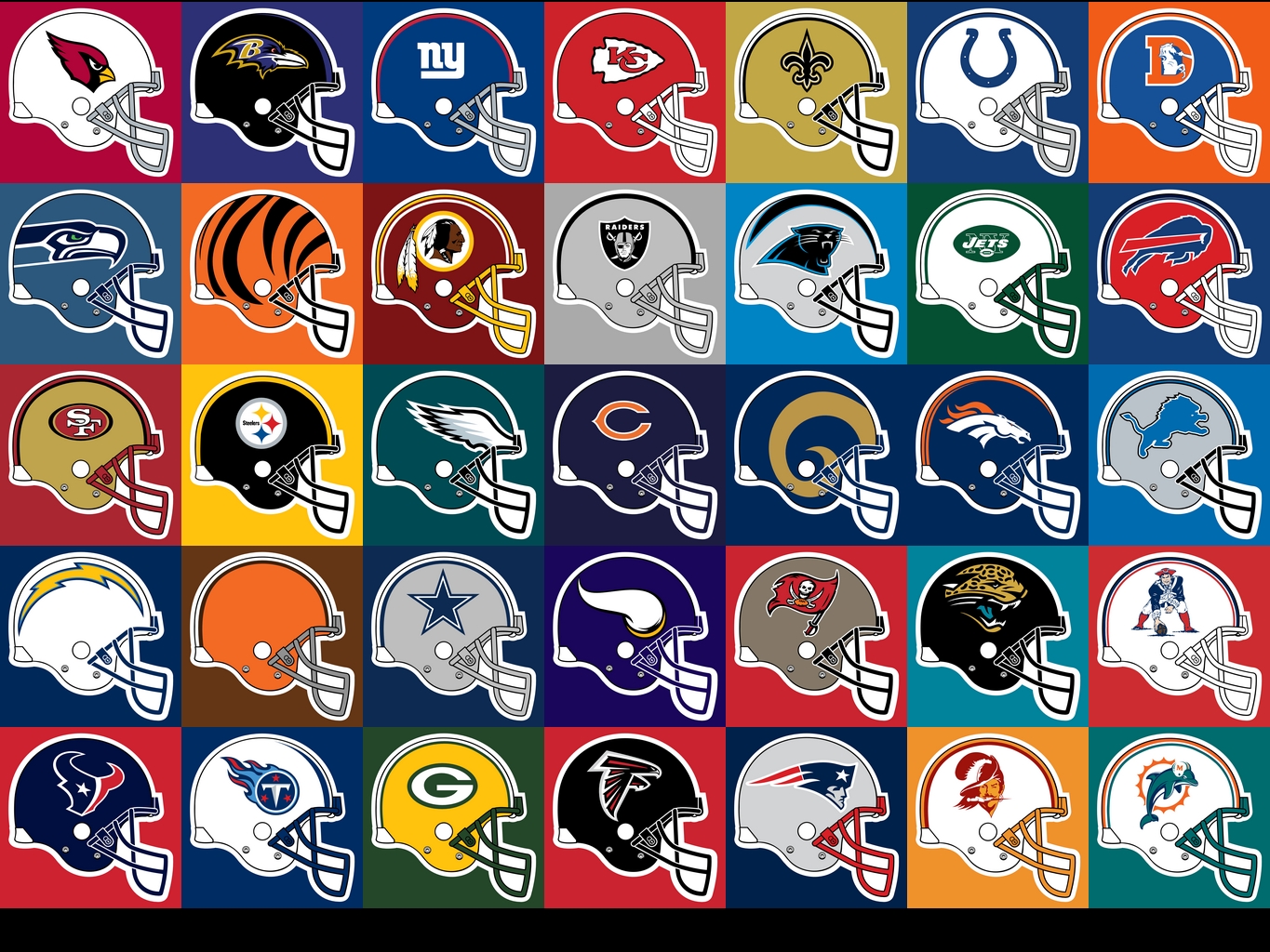 all-nfl-team-helmets-logos-Free Web Destinations