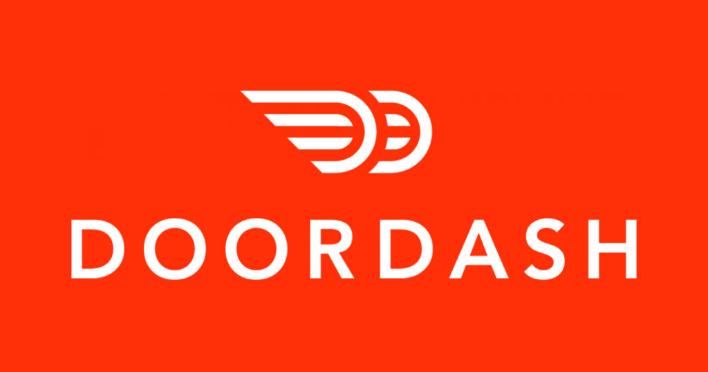 Doordash big logo free web destinations